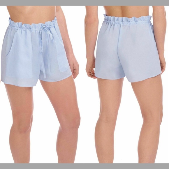 NWT Commando Cotton Voile Pajama Shorts in Blue‎ [SZ Medium ] - Picture 1 of 10